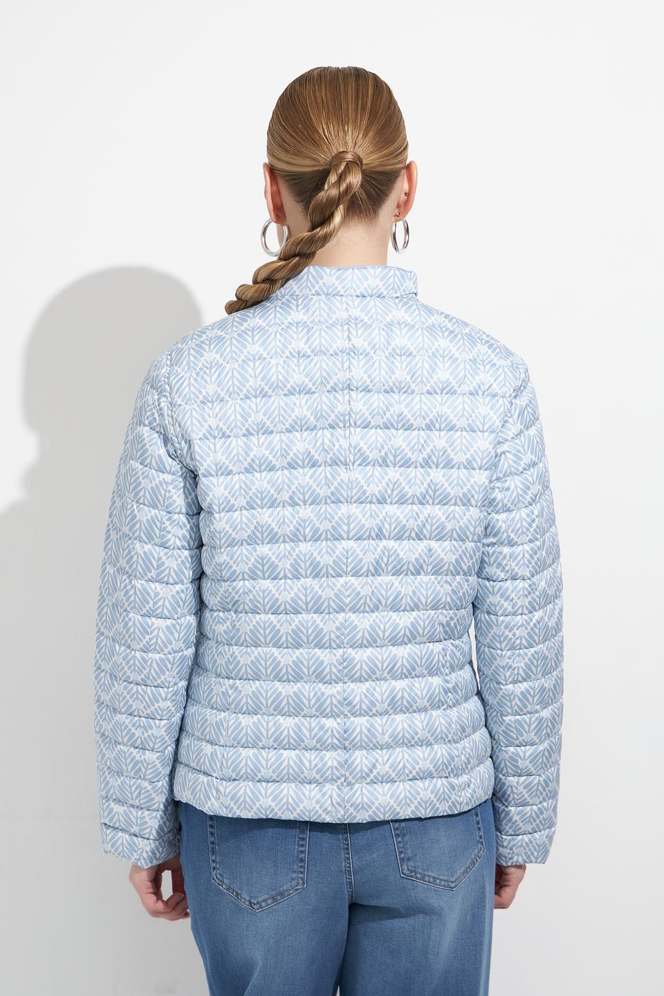 Куртка Lebek стеганая голубая