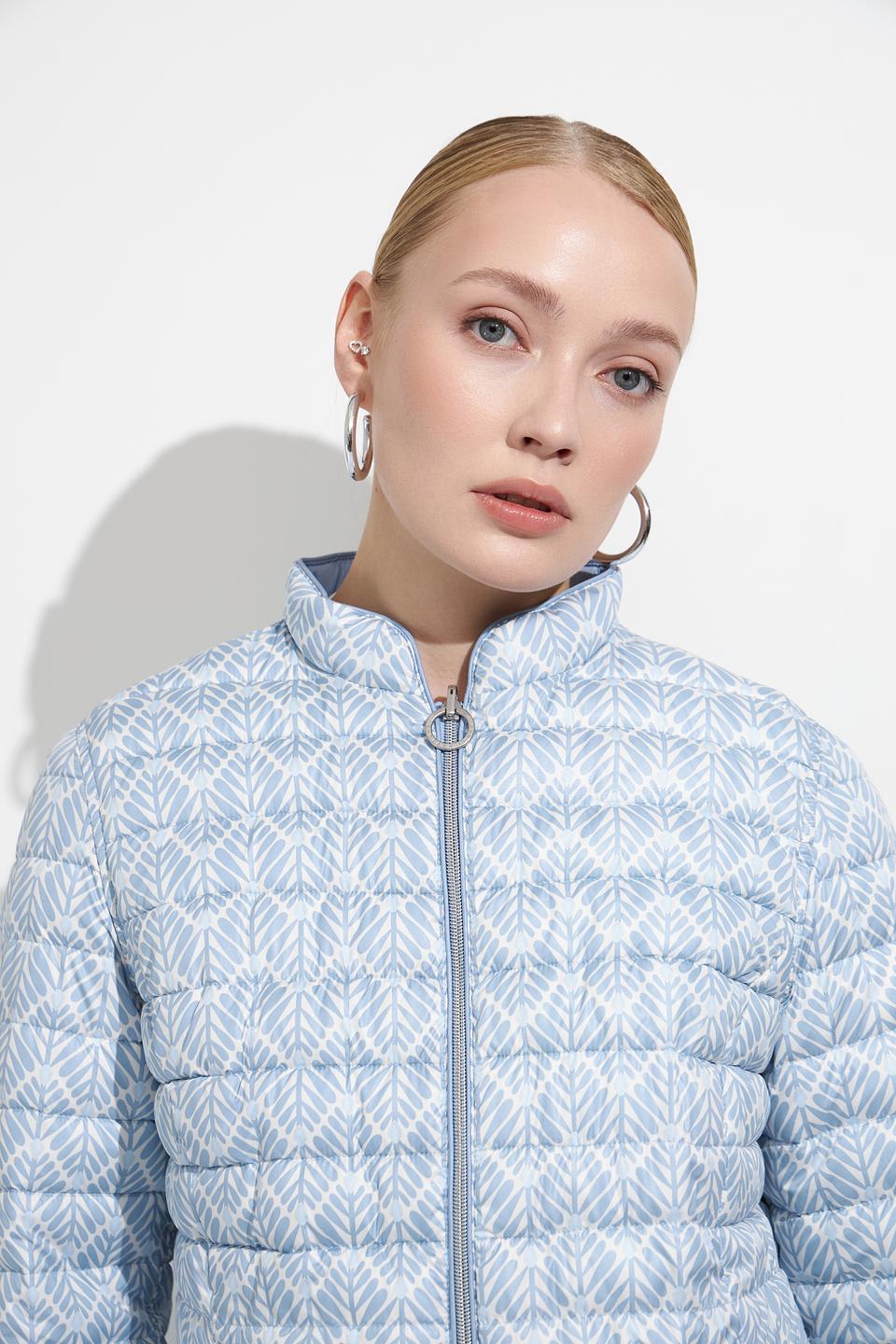 Куртка Lebek стеганая голубая