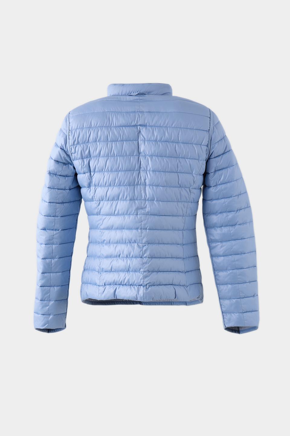Куртка Lebek стеганая голубая