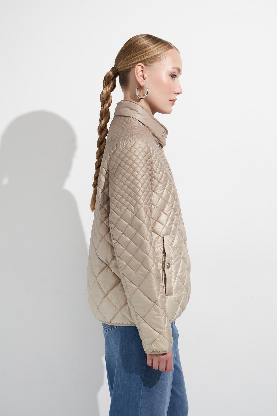 Куртка Lebek стеганая бежевая