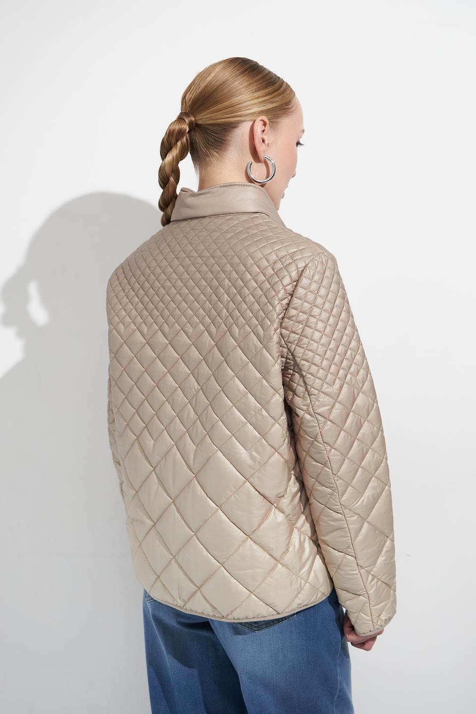 Куртка Lebek стеганая бежевая