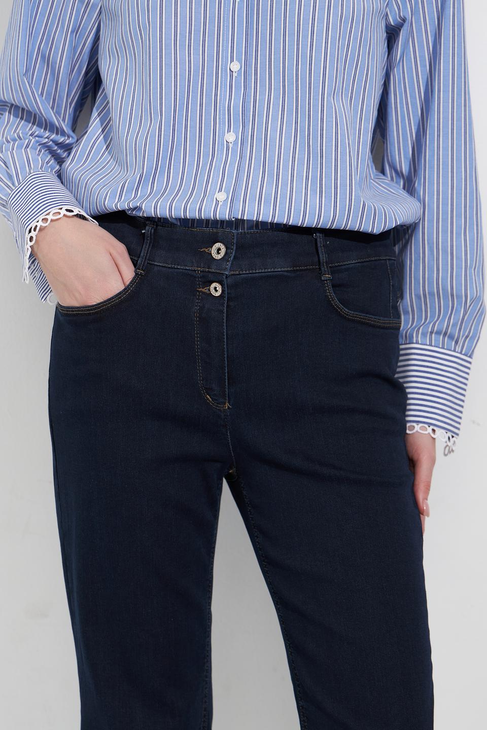 Джинсы Bianca с декоративной отделкой