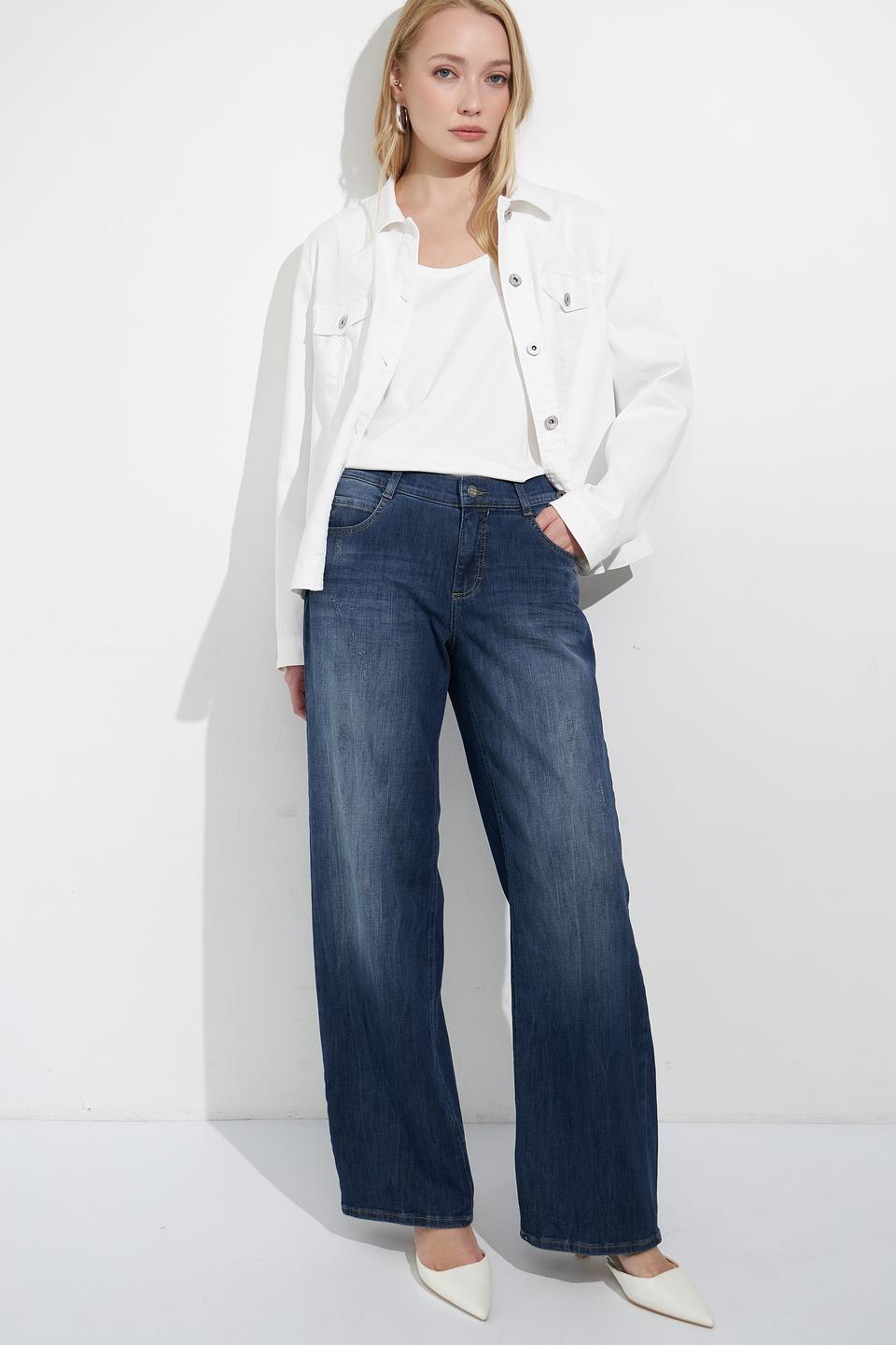 Джинсы Angels с вышивкой