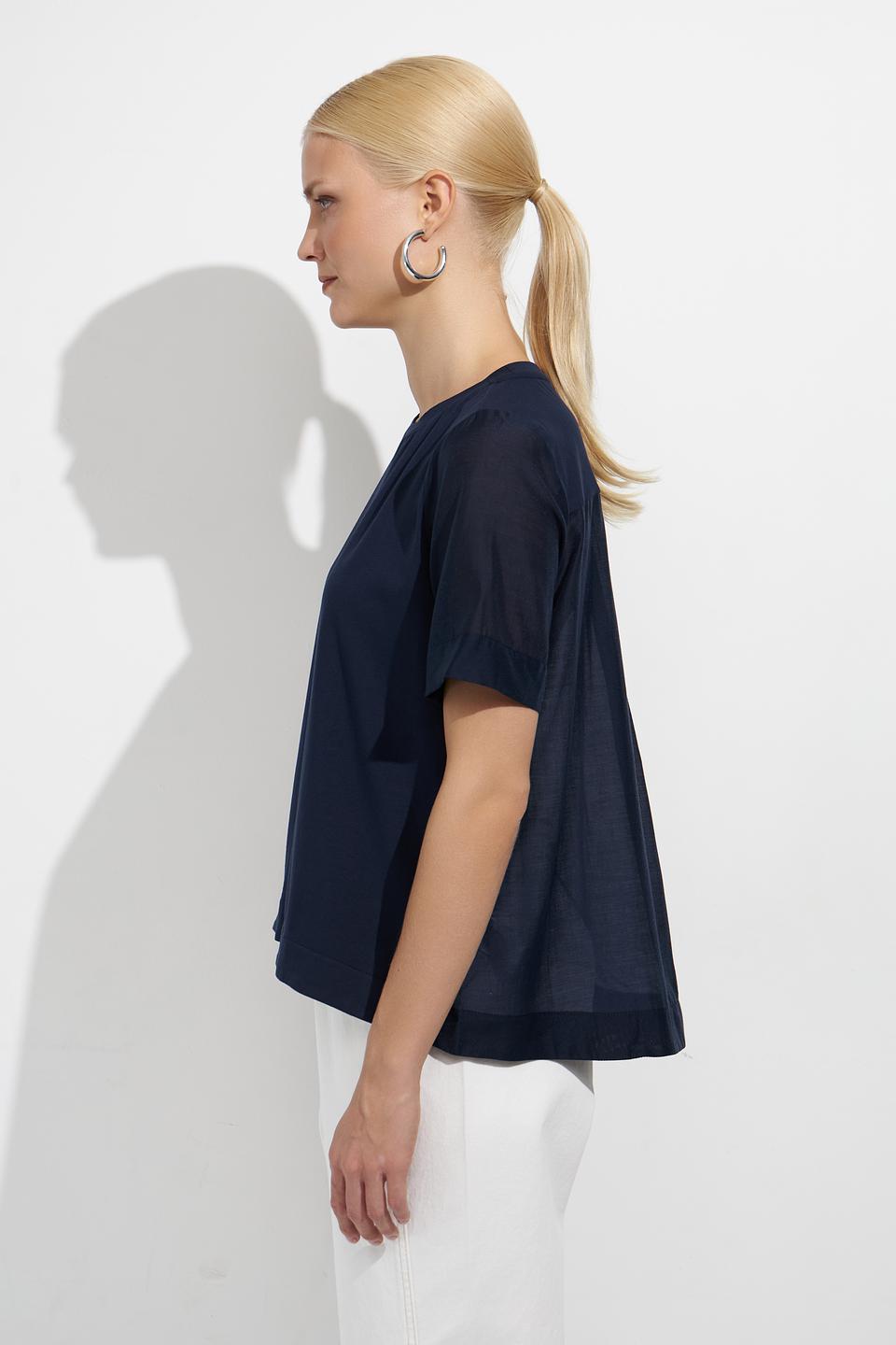 Блуза Zanetti с отделкой