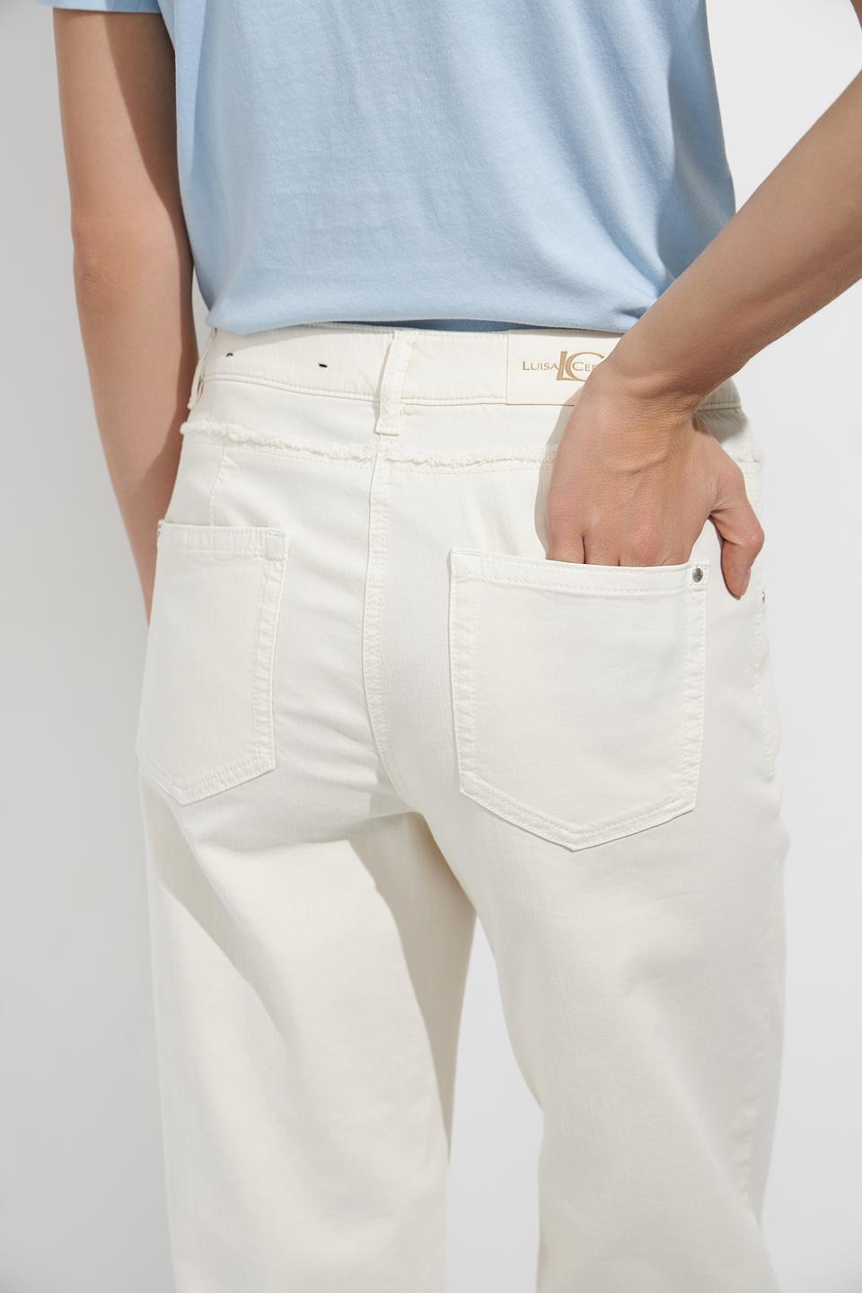 Джинсы Luisa Cerano бежевые