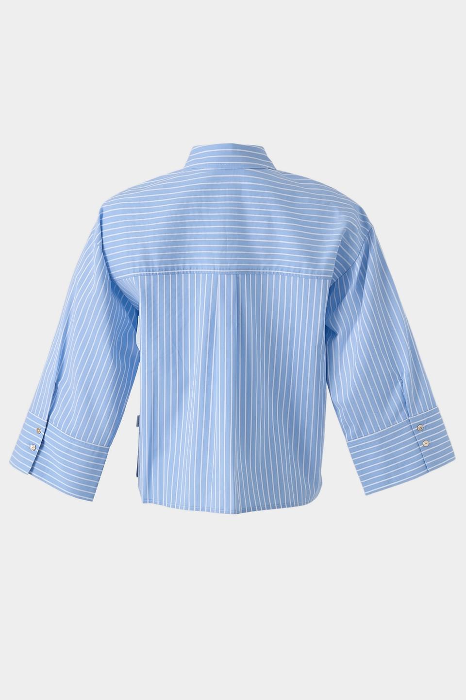 Блуза Betty and Co в полоску голубую