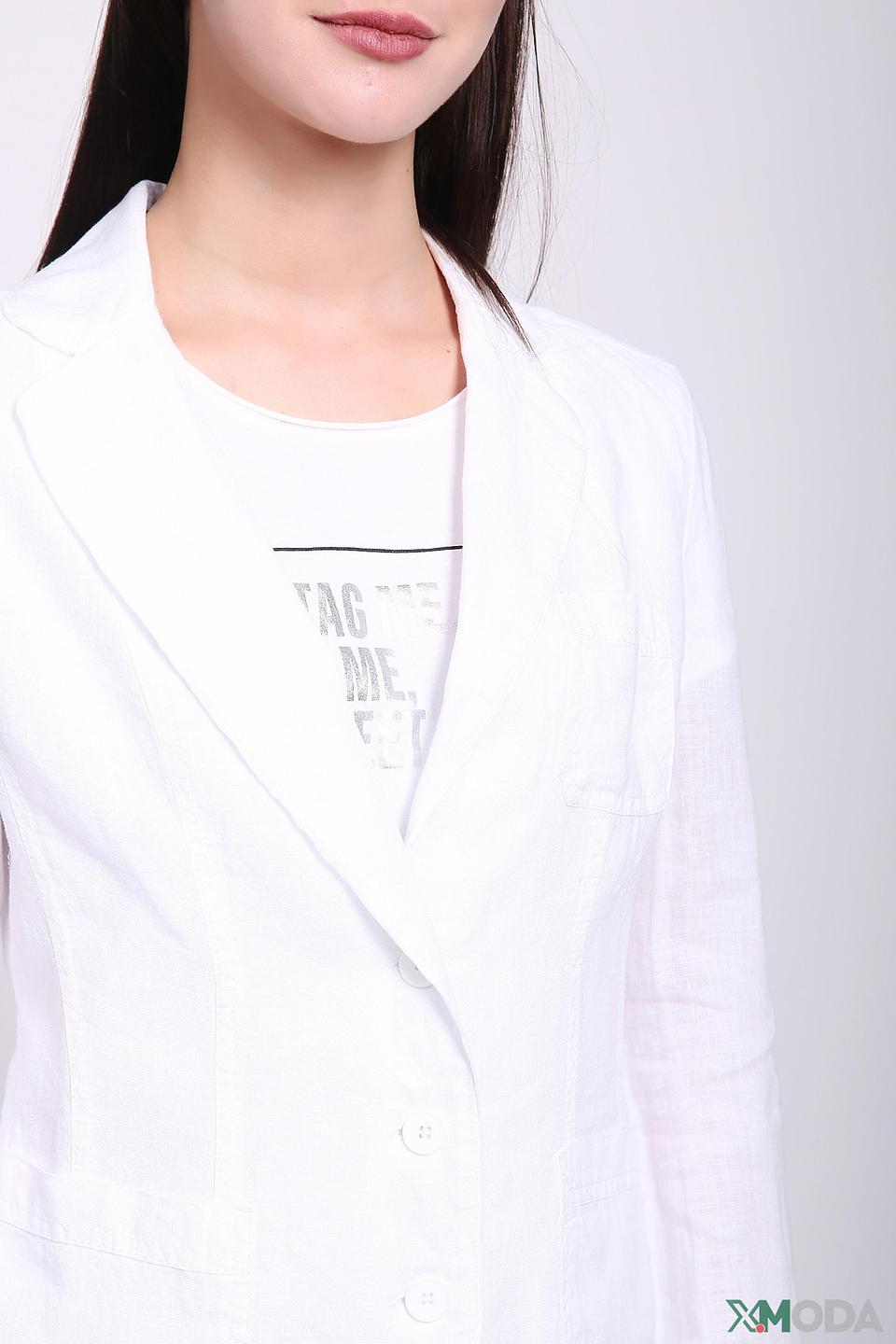 Жакет Gerry Weber белый льняной