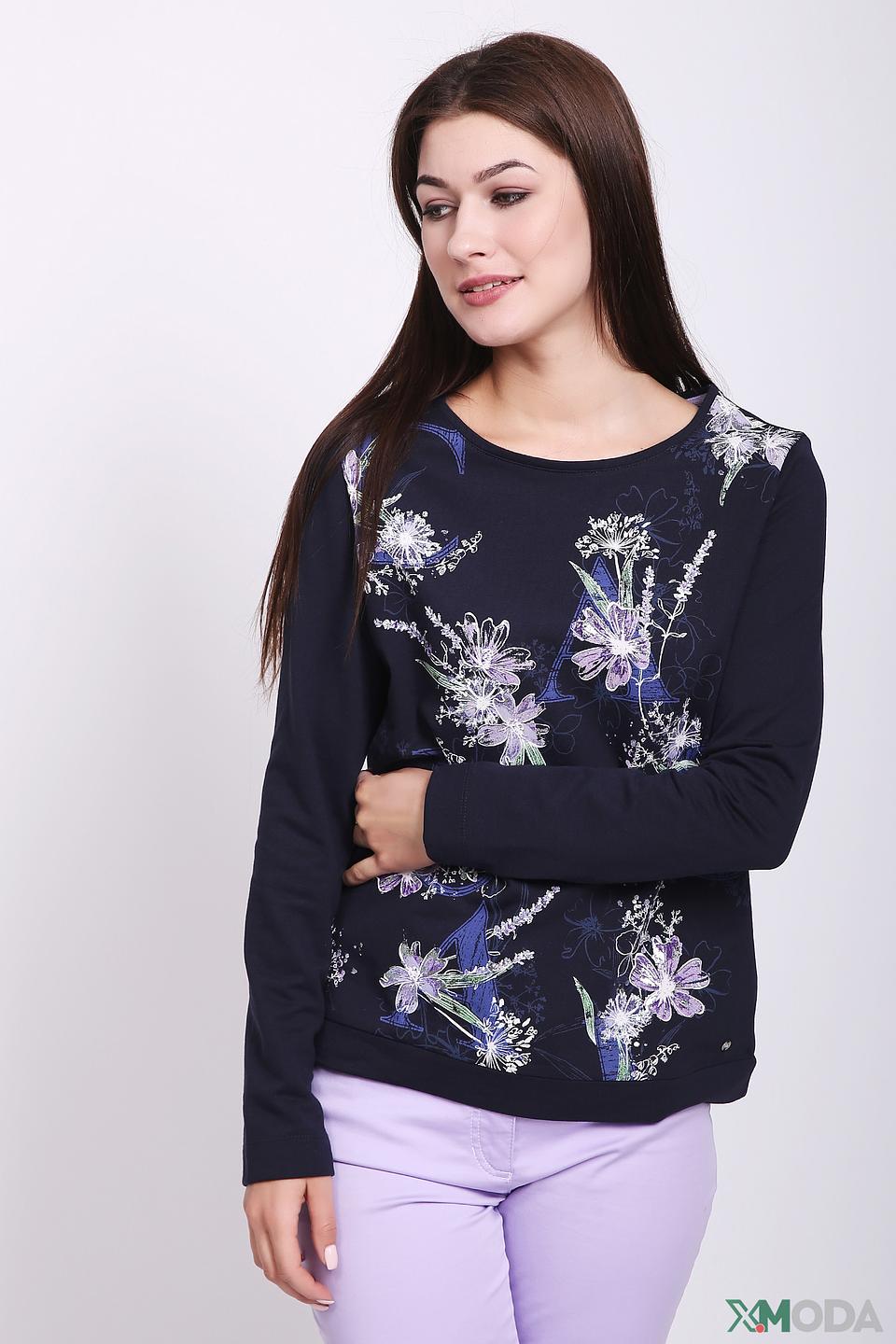 Пуловер Gerry Weber с цветочным принтом