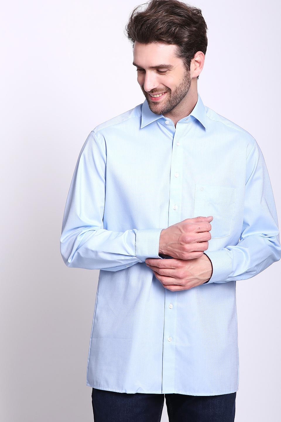 Рубашка Olymp men голубая