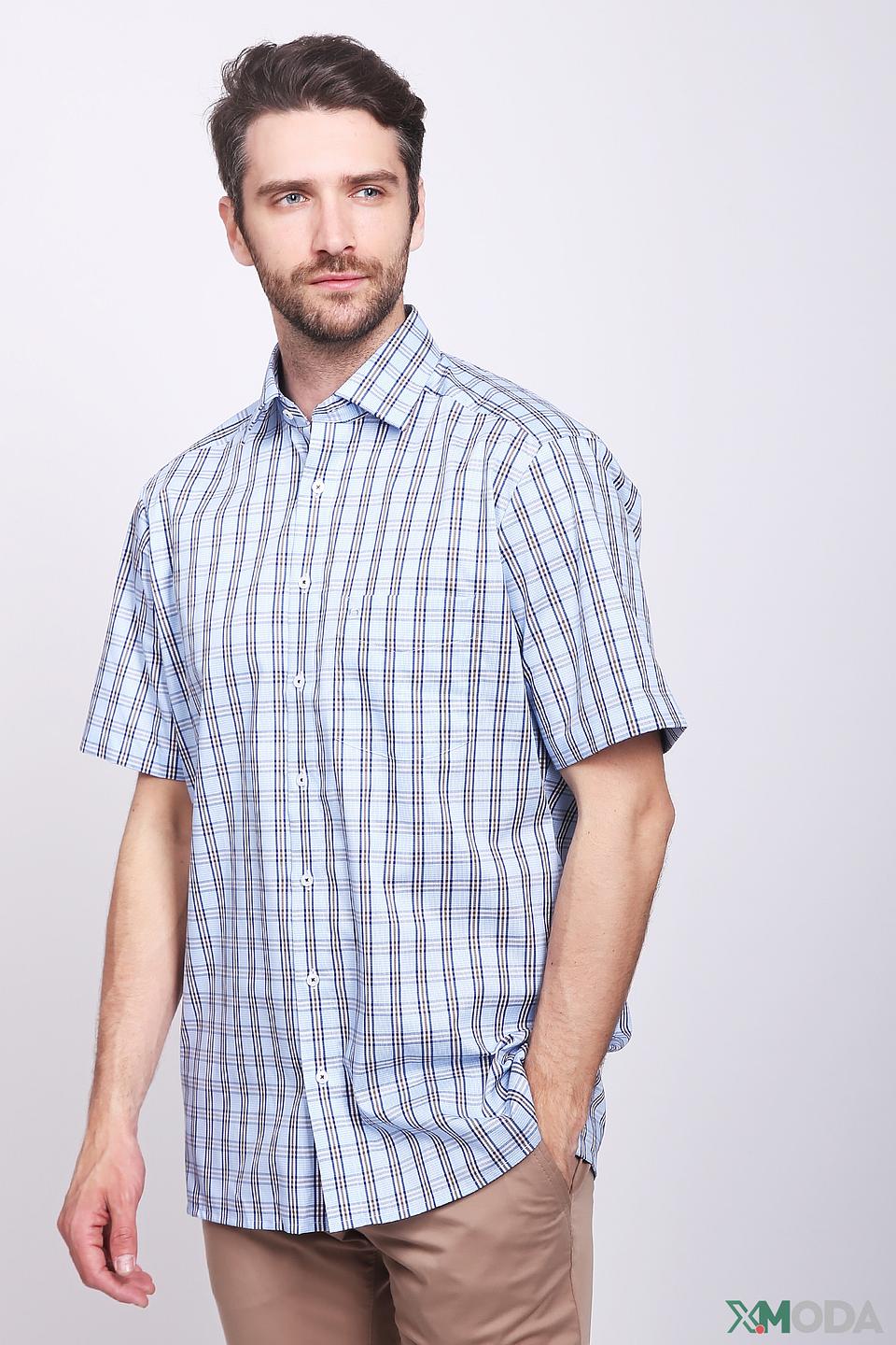 Рубашка кр-рукав Olymp в клетку