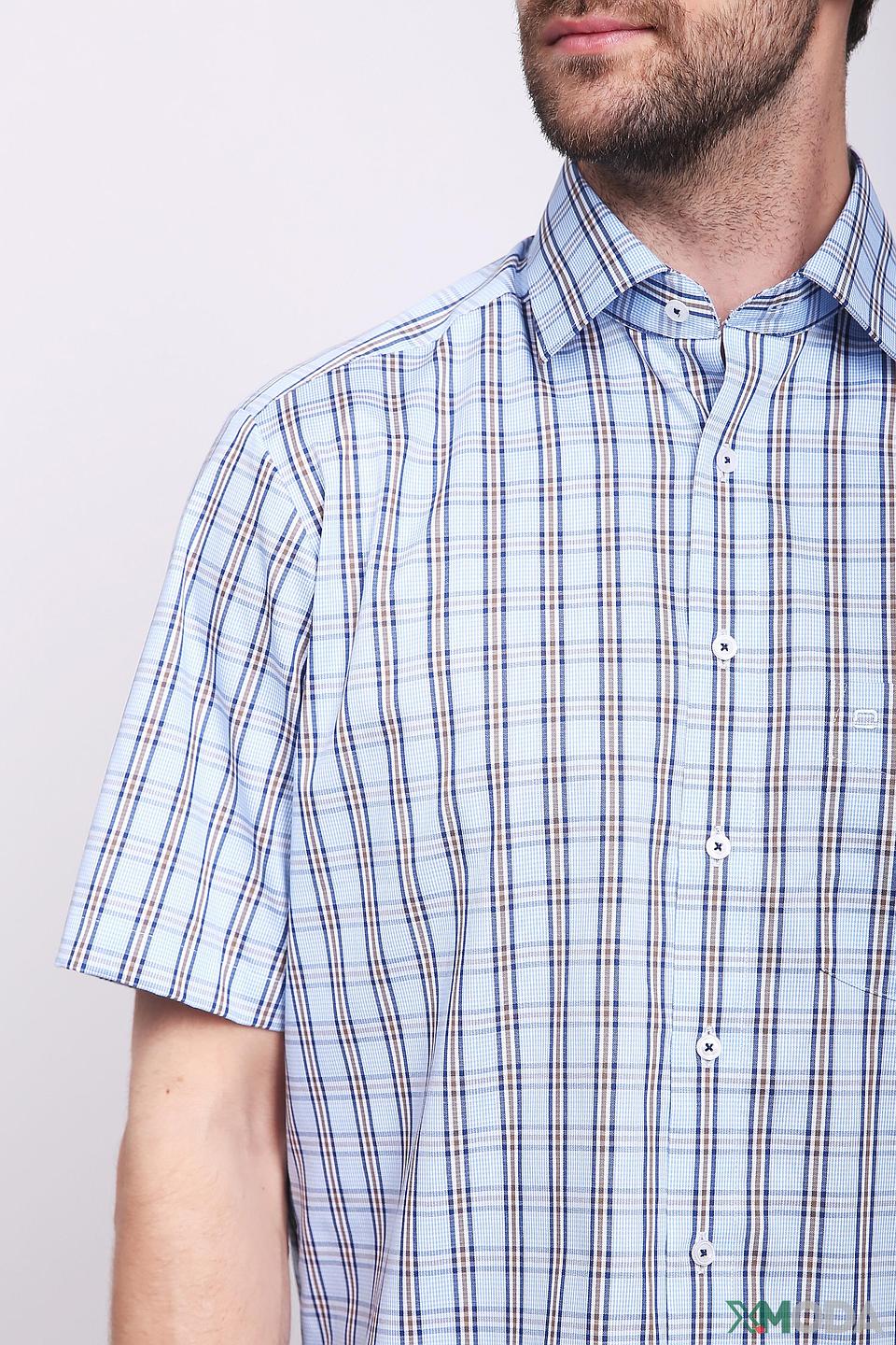 Рубашка кр-рукав Olymp в клетку