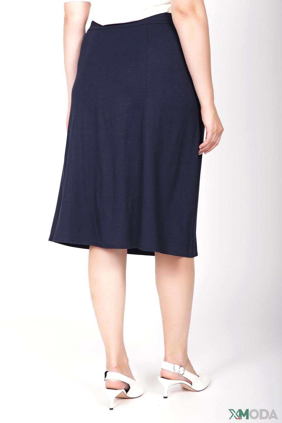 Юбка Gerry Weber классического кроя темно-синяя