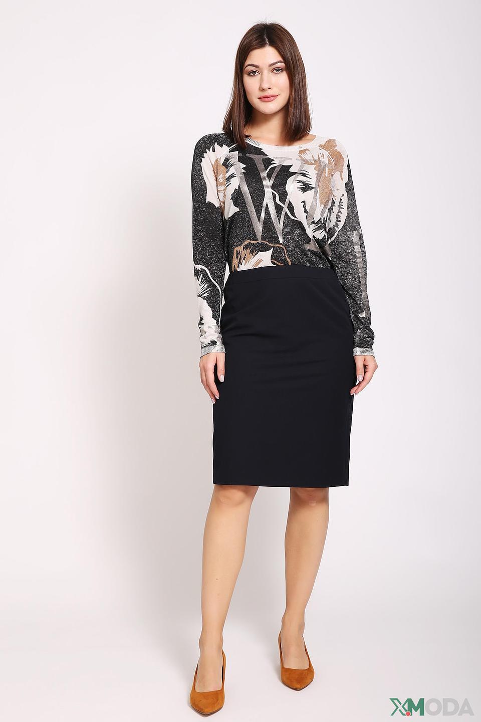 Юбка Gerry Weber классического кроя чёрная