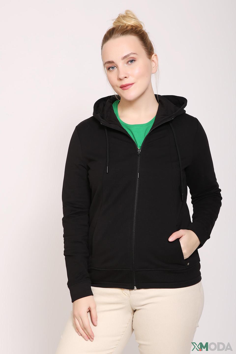 Жакет Gerry Weber чёрный с капюшоном