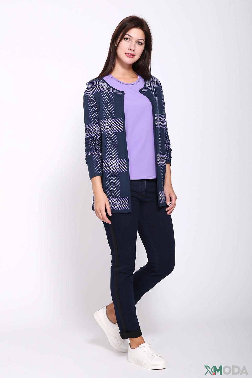 Жакет Lebek с геометрическим узором