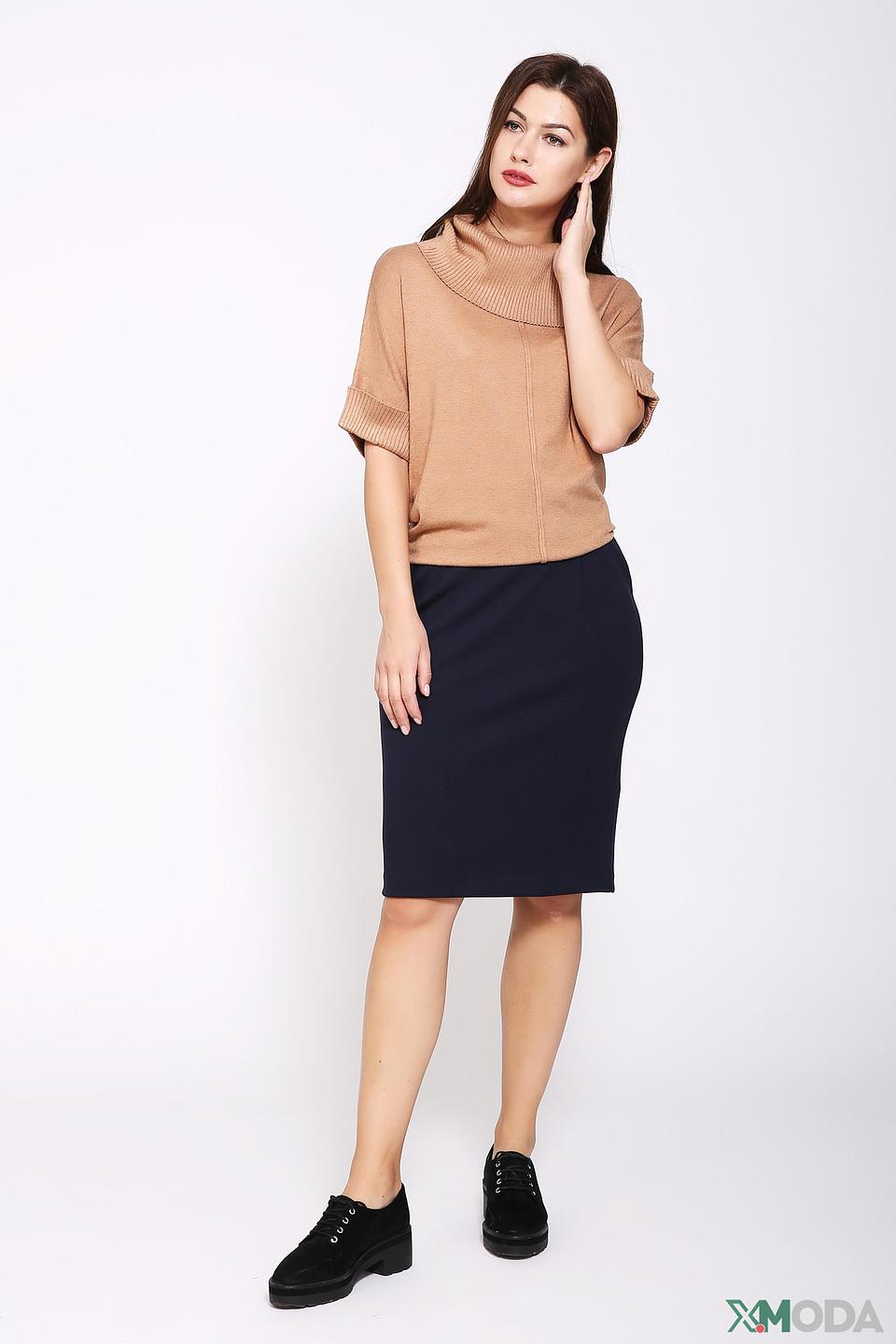 Юбка Gerry Weber классического кроя темно-синяя