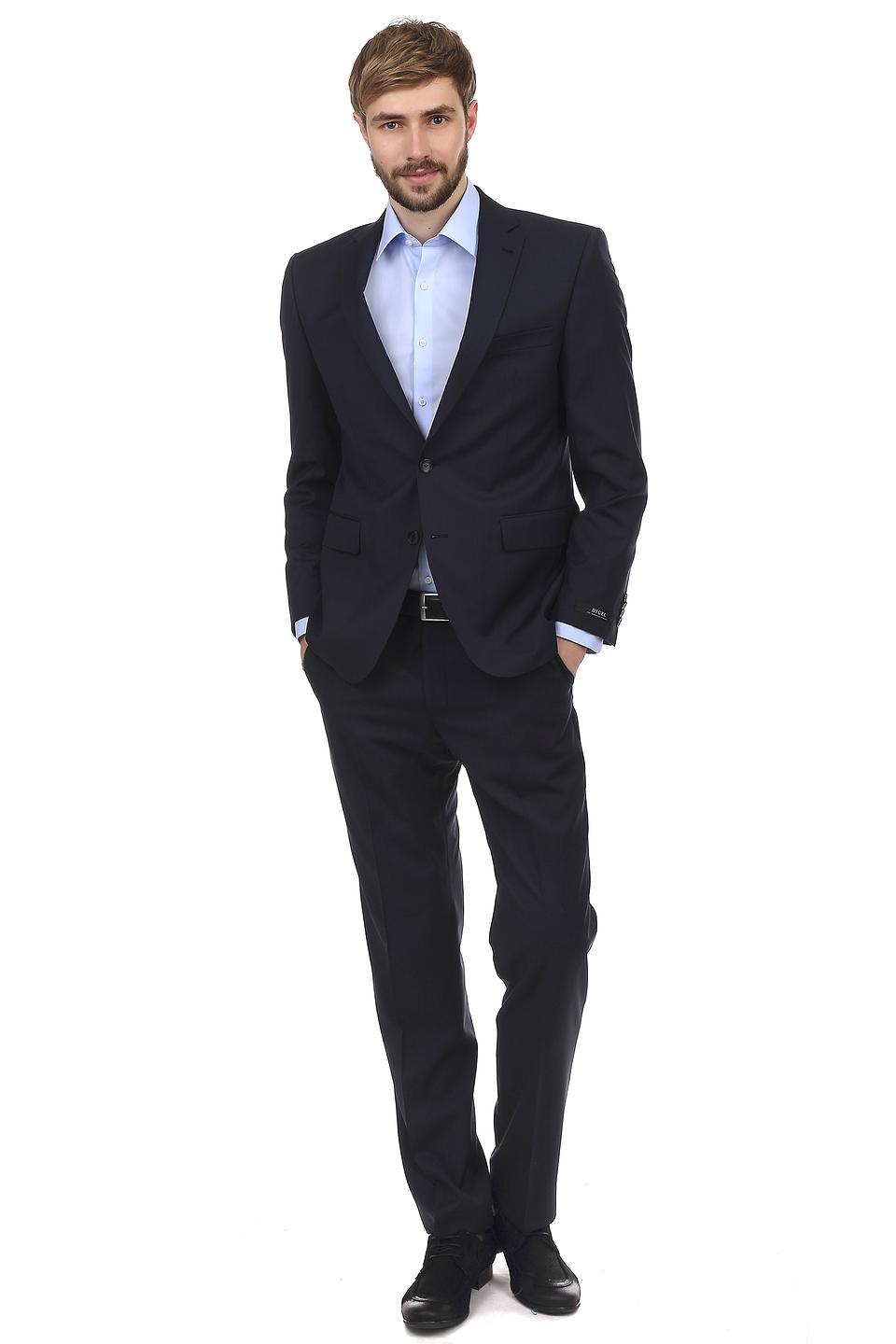 Брюки Digel синие в клетку