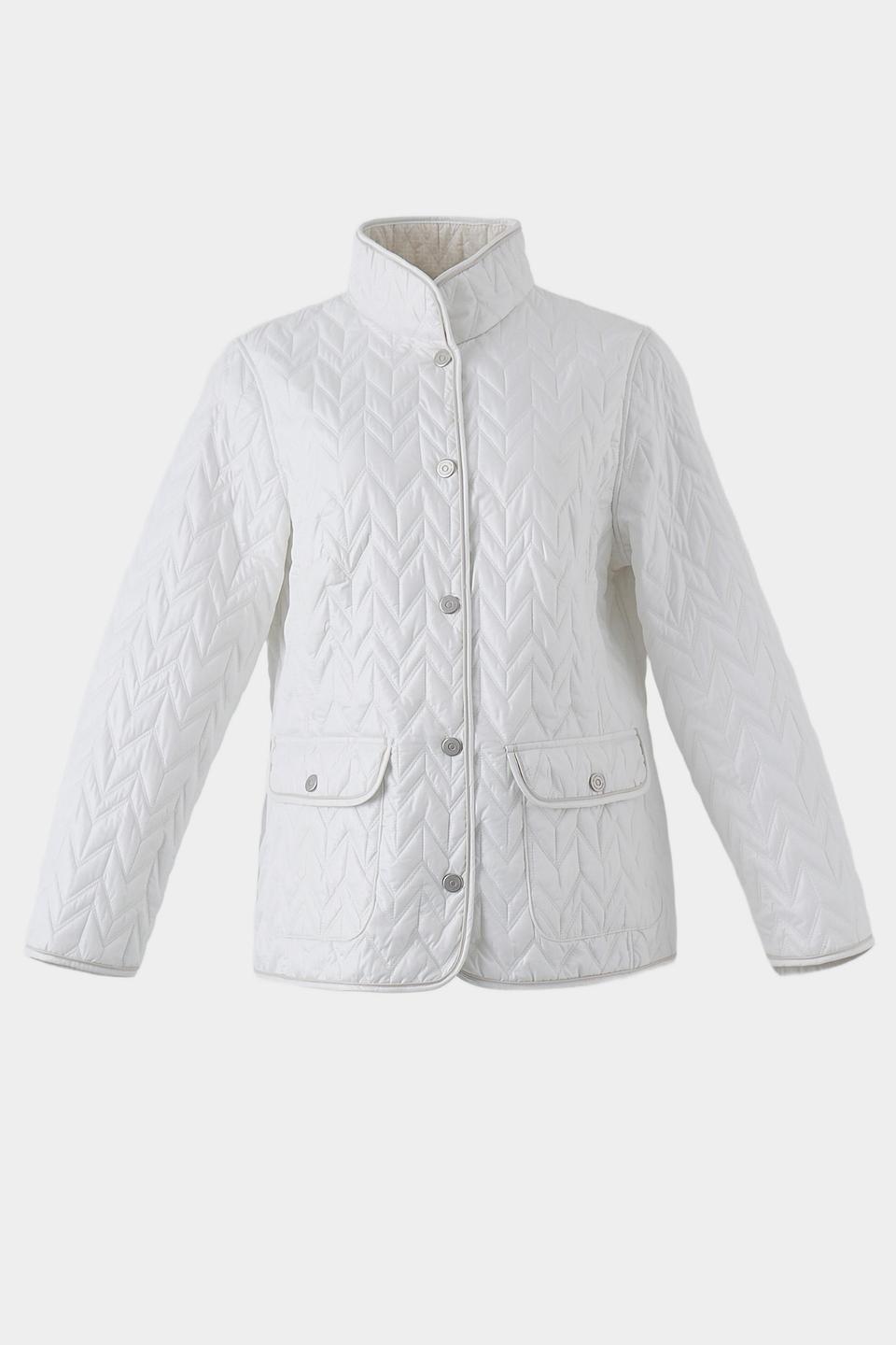 Куртка Lebek стеганая белая