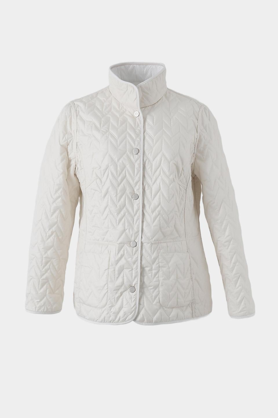 Куртка Lebek стеганая белая