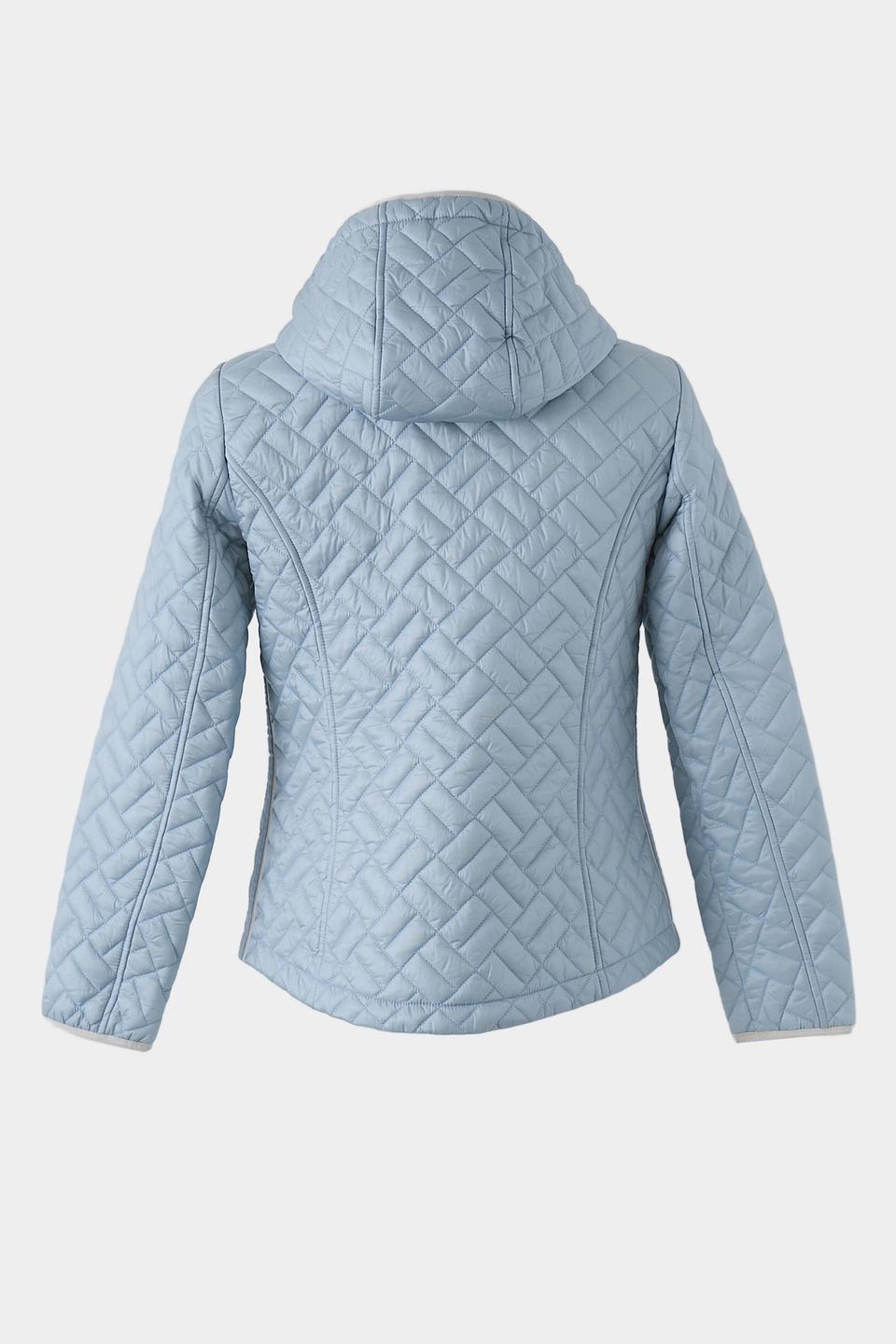 Куртка Lebek стеганая голубая