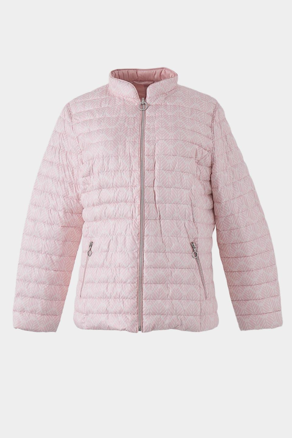 Куртка Lebek стеганая розовая