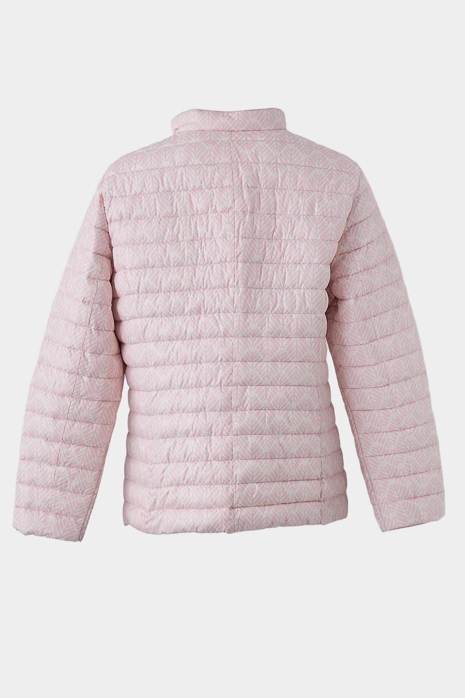 Куртка Lebek стеганая розовая
