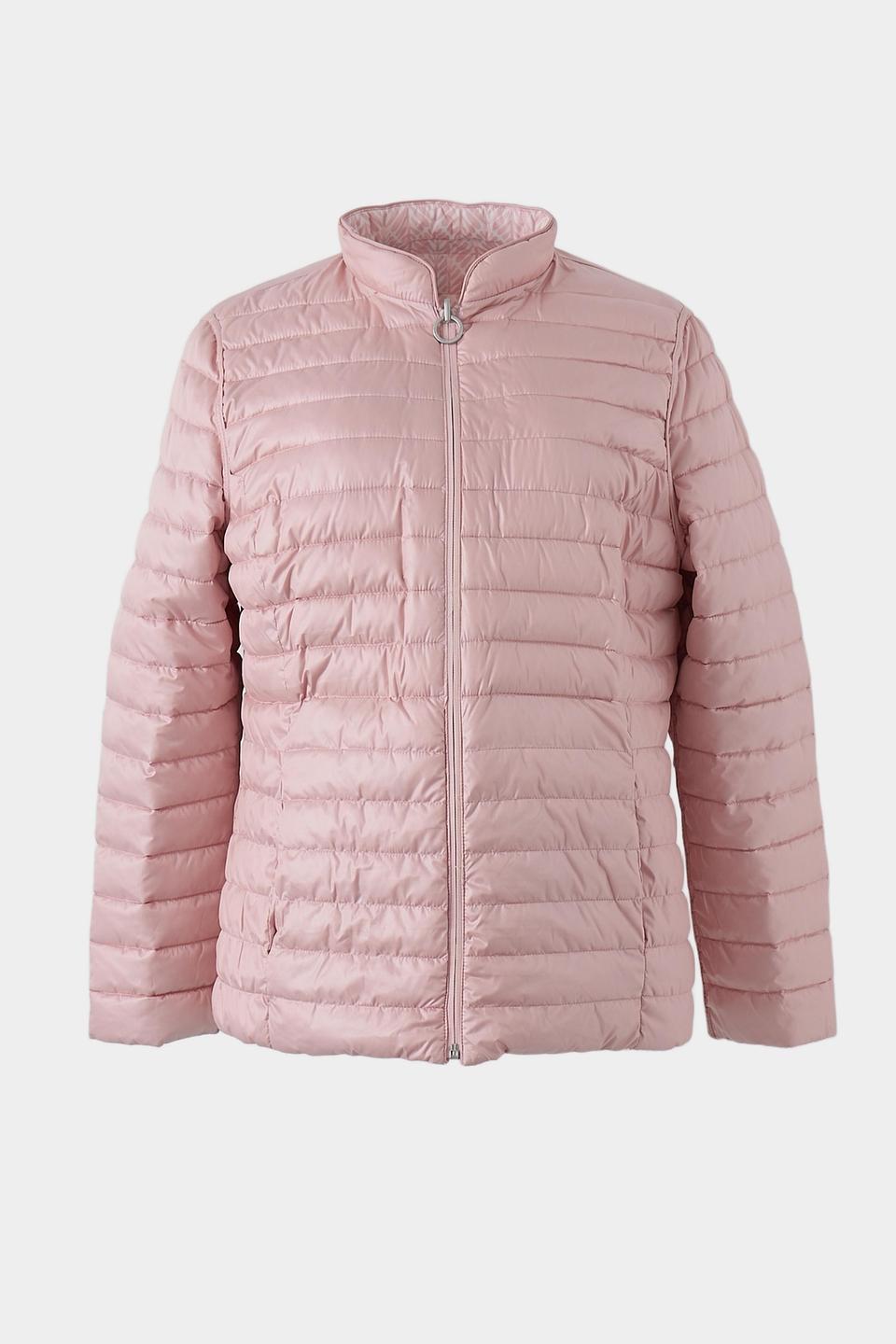Куртка Lebek стеганая розовая