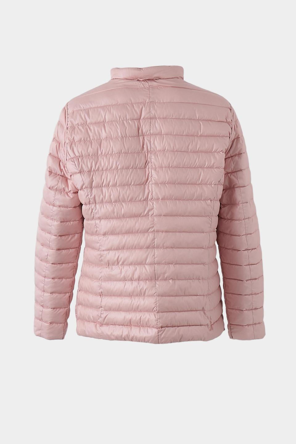 Куртка Lebek стеганая розовая
