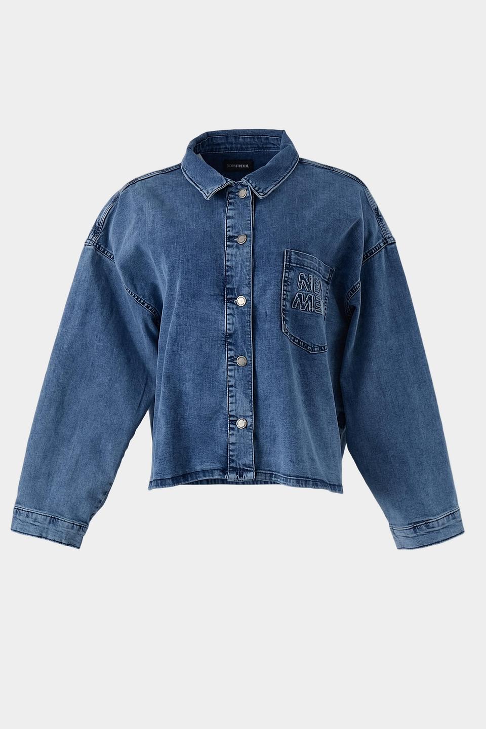 Жакет джинсовый Doris Streich голубой