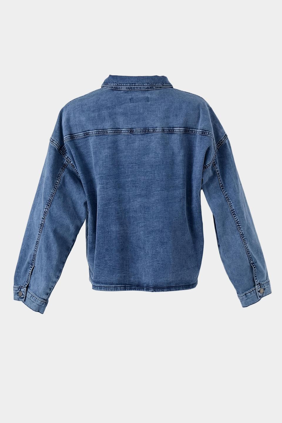 Жакет джинсовый Doris Streich голубой