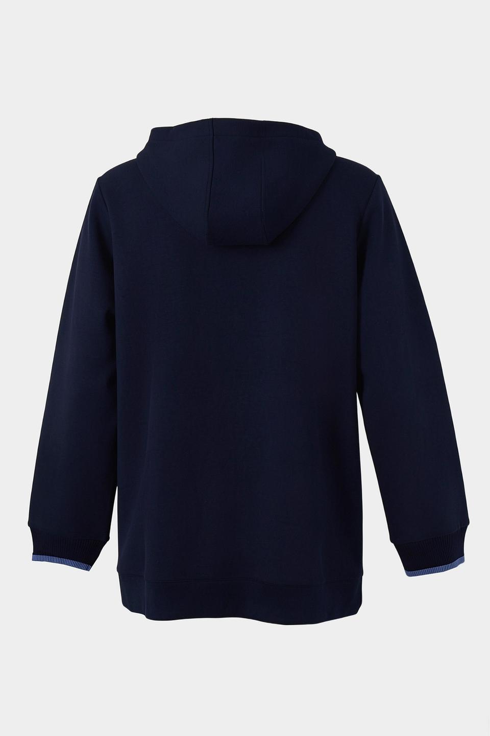 Жакет Frapp с капюшоном темно-синий