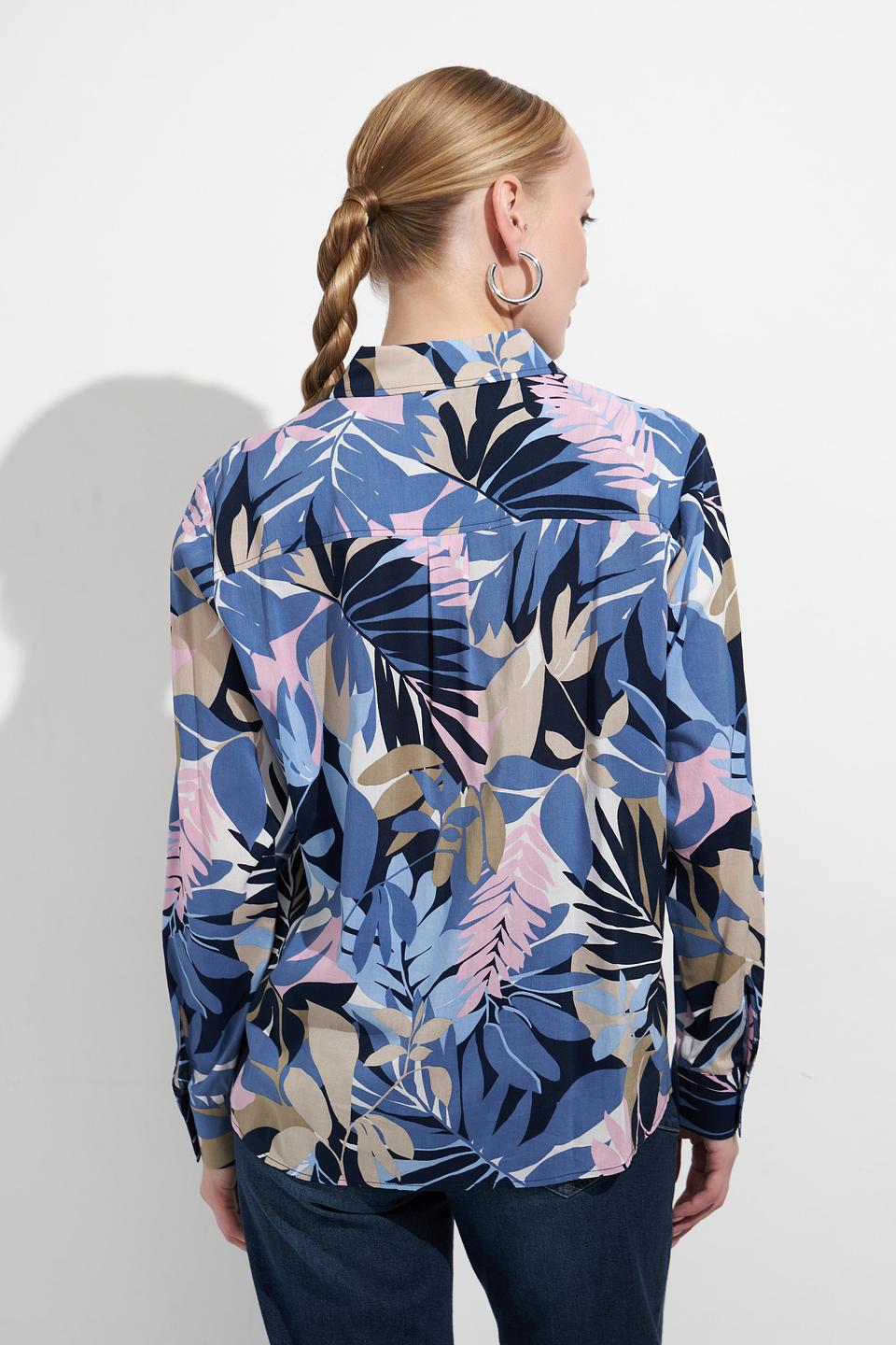 Блуза Olsen с тропическим принтом