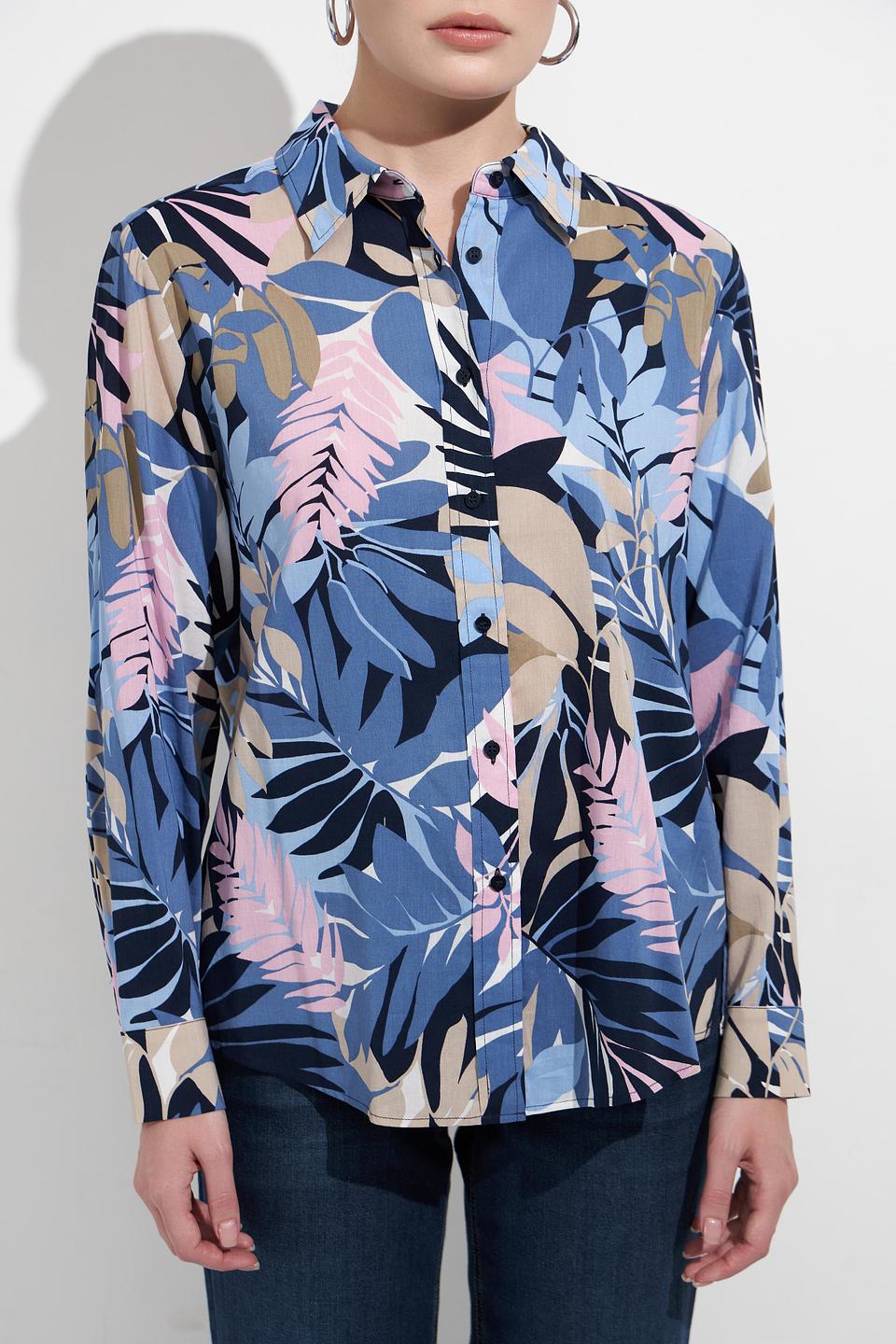 Блуза Olsen с тропическим принтом