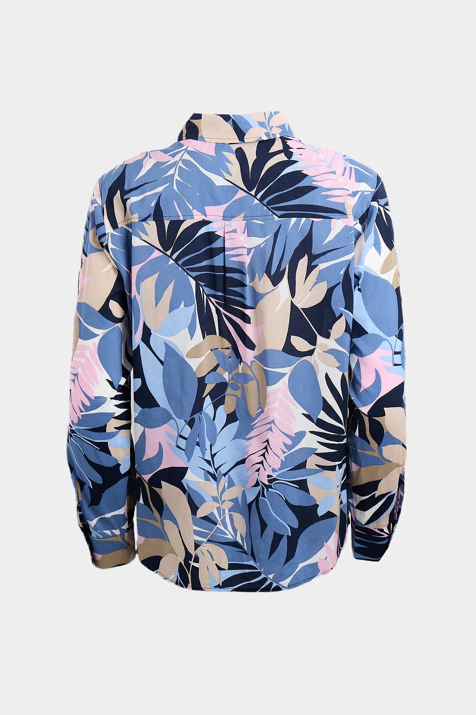 Блуза Olsen с тропическим принтом