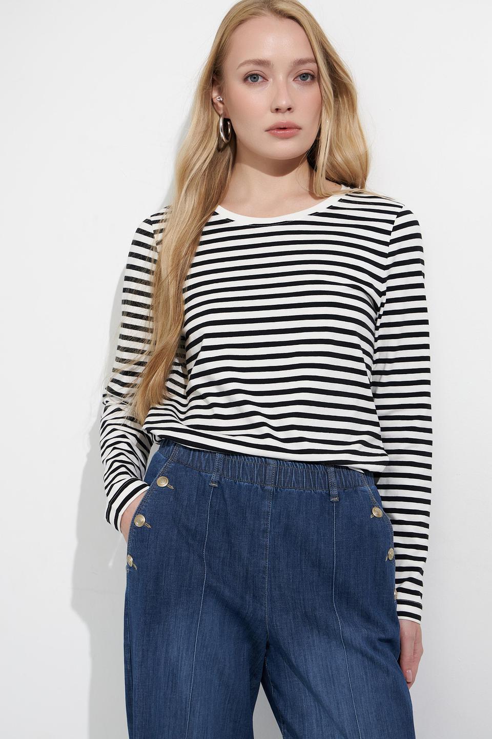 Футболка Betty and Co в полоску