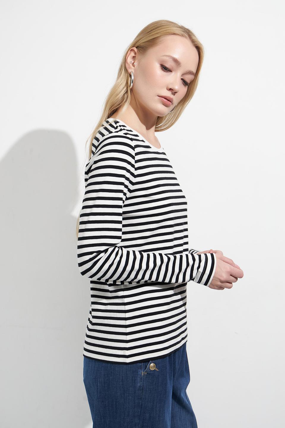 Футболка Betty and Co в полоску