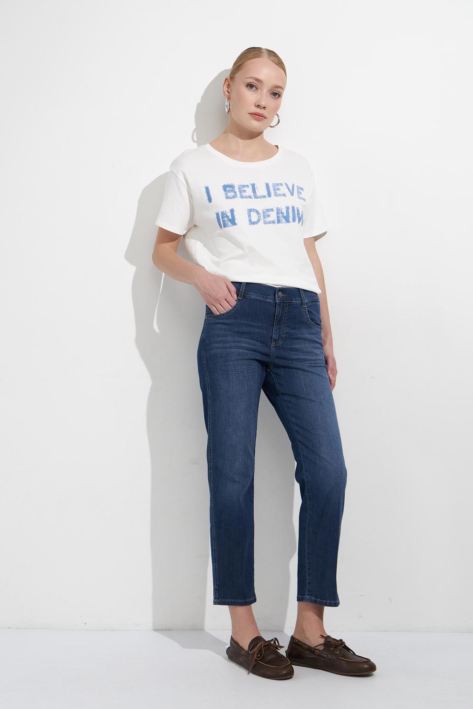 Джинсы Angels с вышивкой