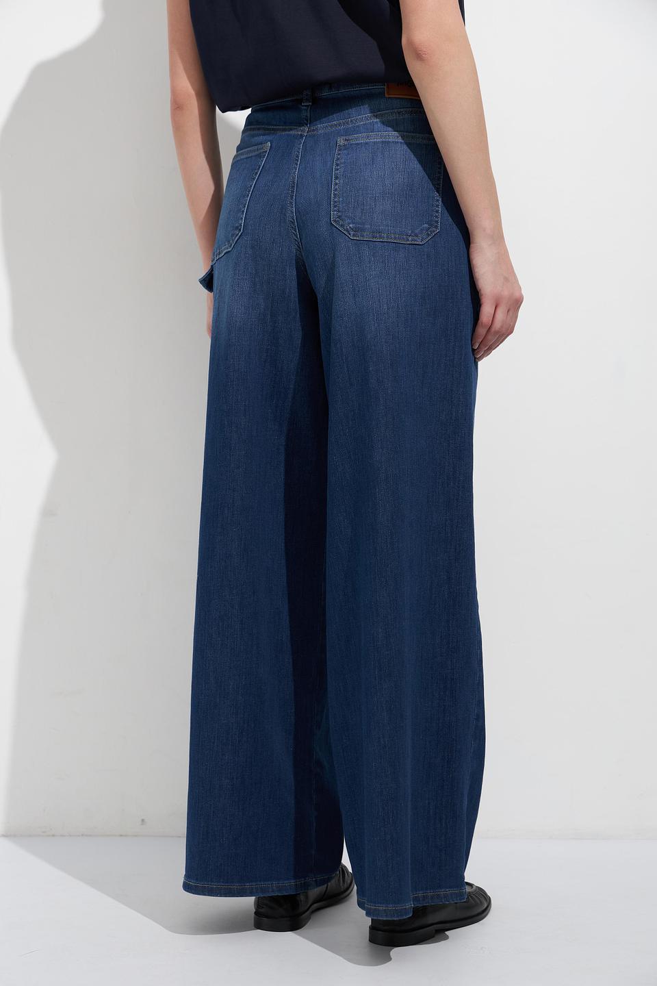 Джинсы клеш Angels с вышивкой