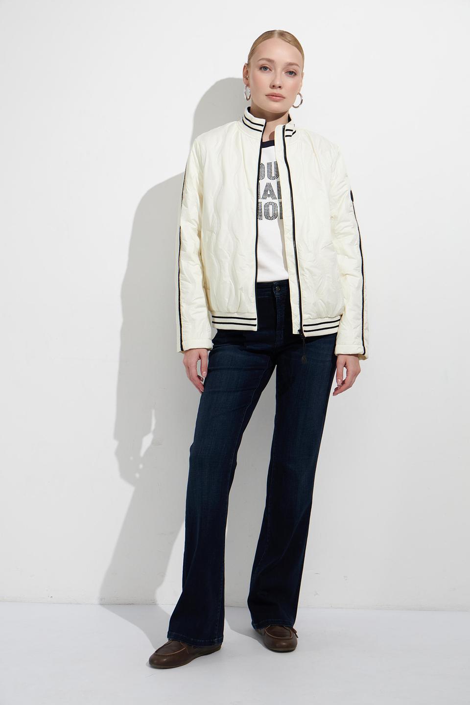 Куртка District стеганая белая