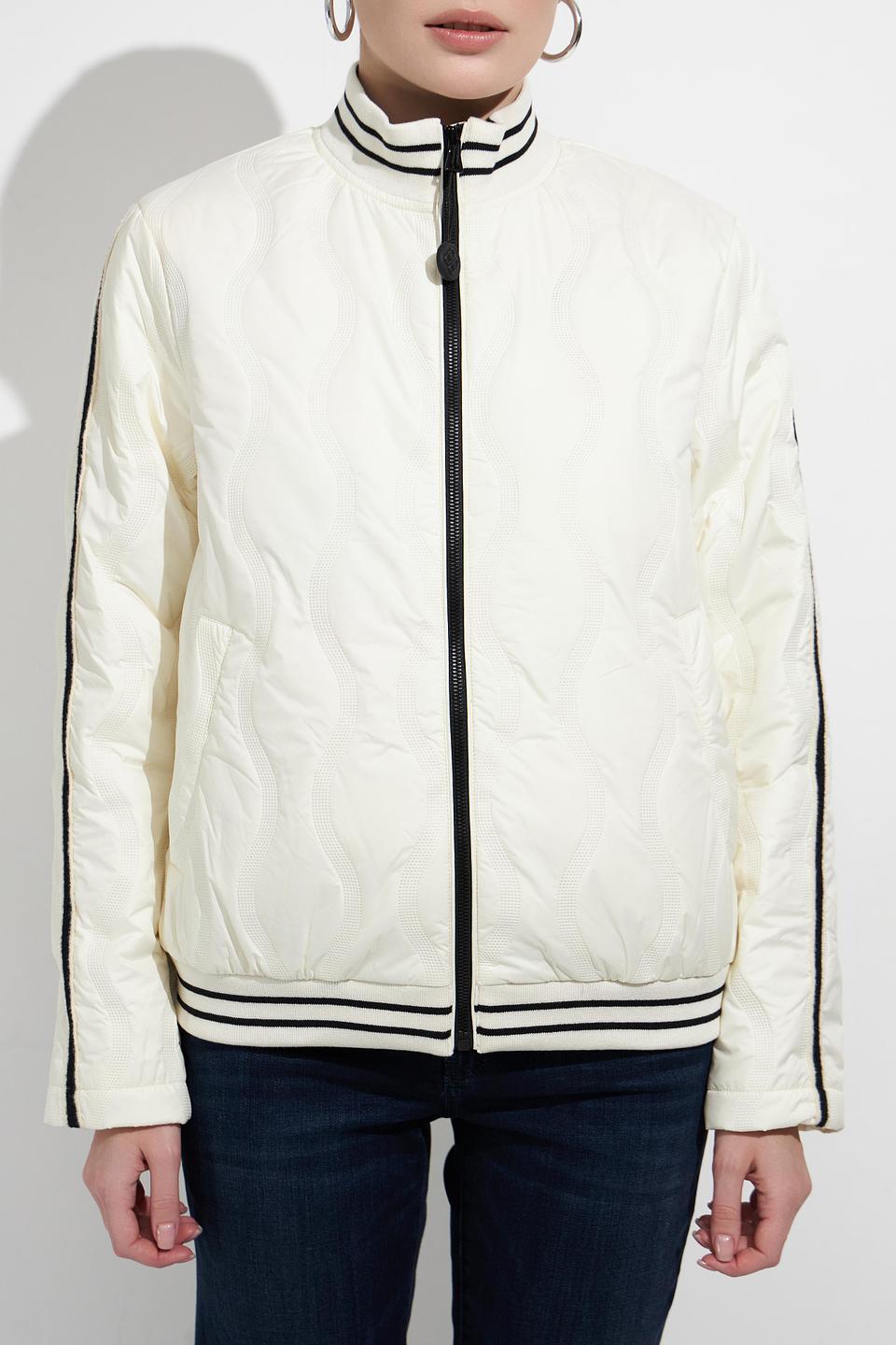 Куртка District стеганая белая