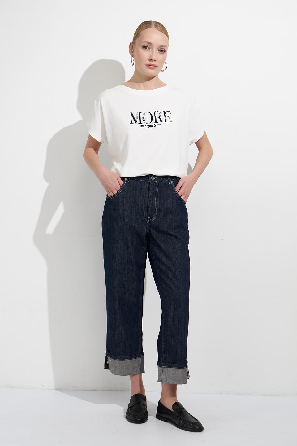 Джинсы Marc Aurel с вышивкой