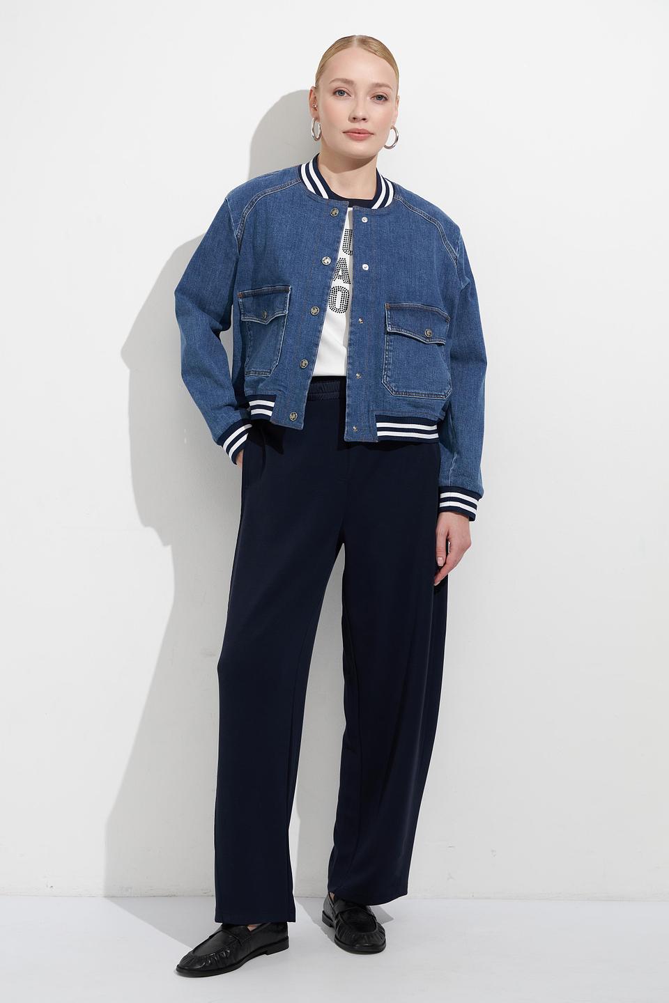 Брюки Oui с полосками