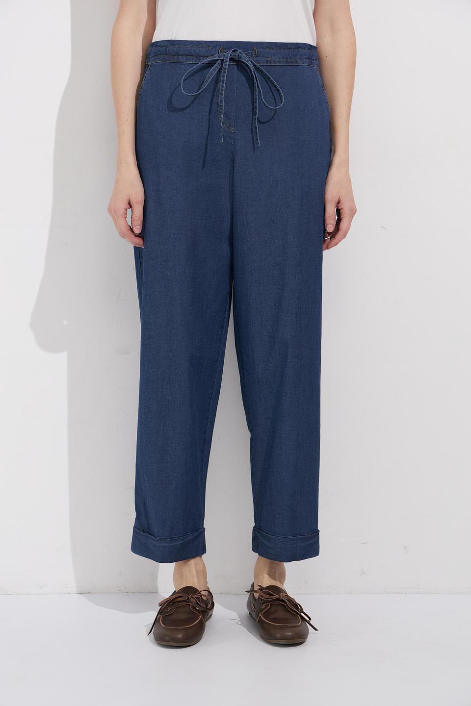 Брюки Zanetti с вышивкой