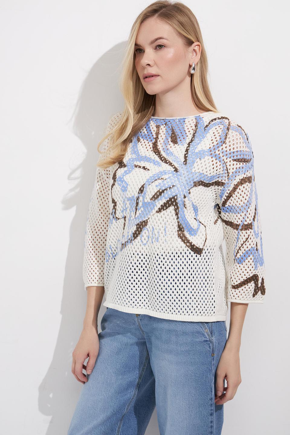 Пуловер Lecomte с узором