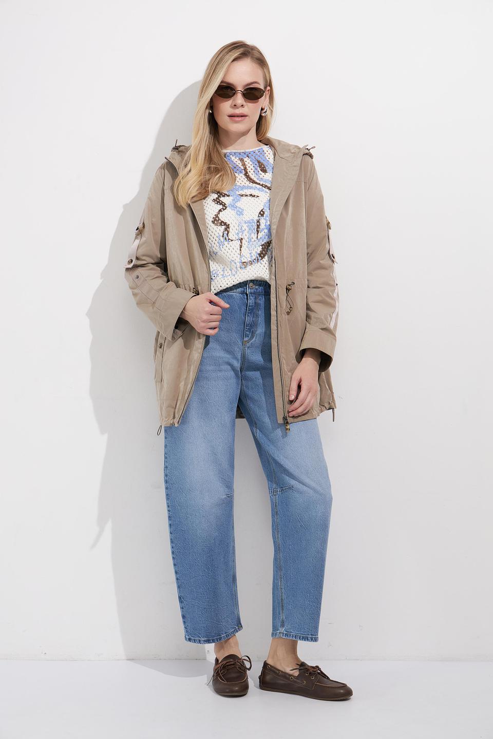 Куртка ветровка Betty Barclay бежевая