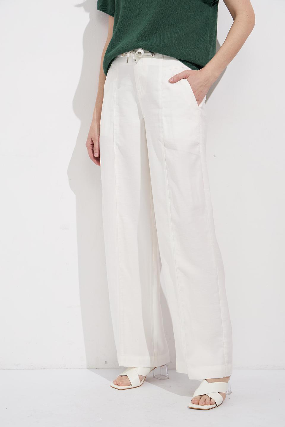 Брюки палаццо Monari белые