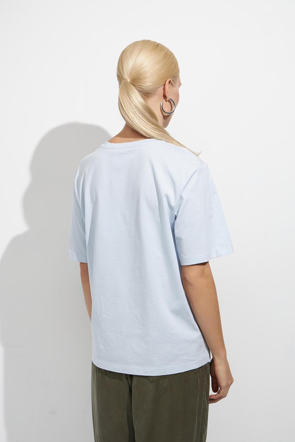 Футболка Lecomte с цветочным принтом