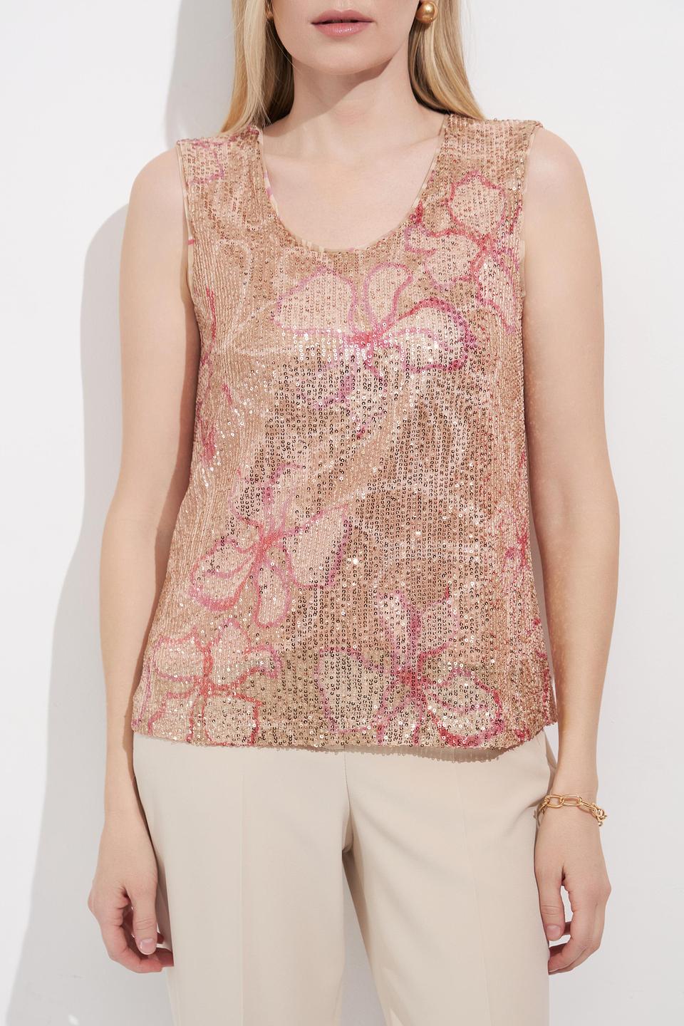 Блуза Bianca с принтом reptile золотистый