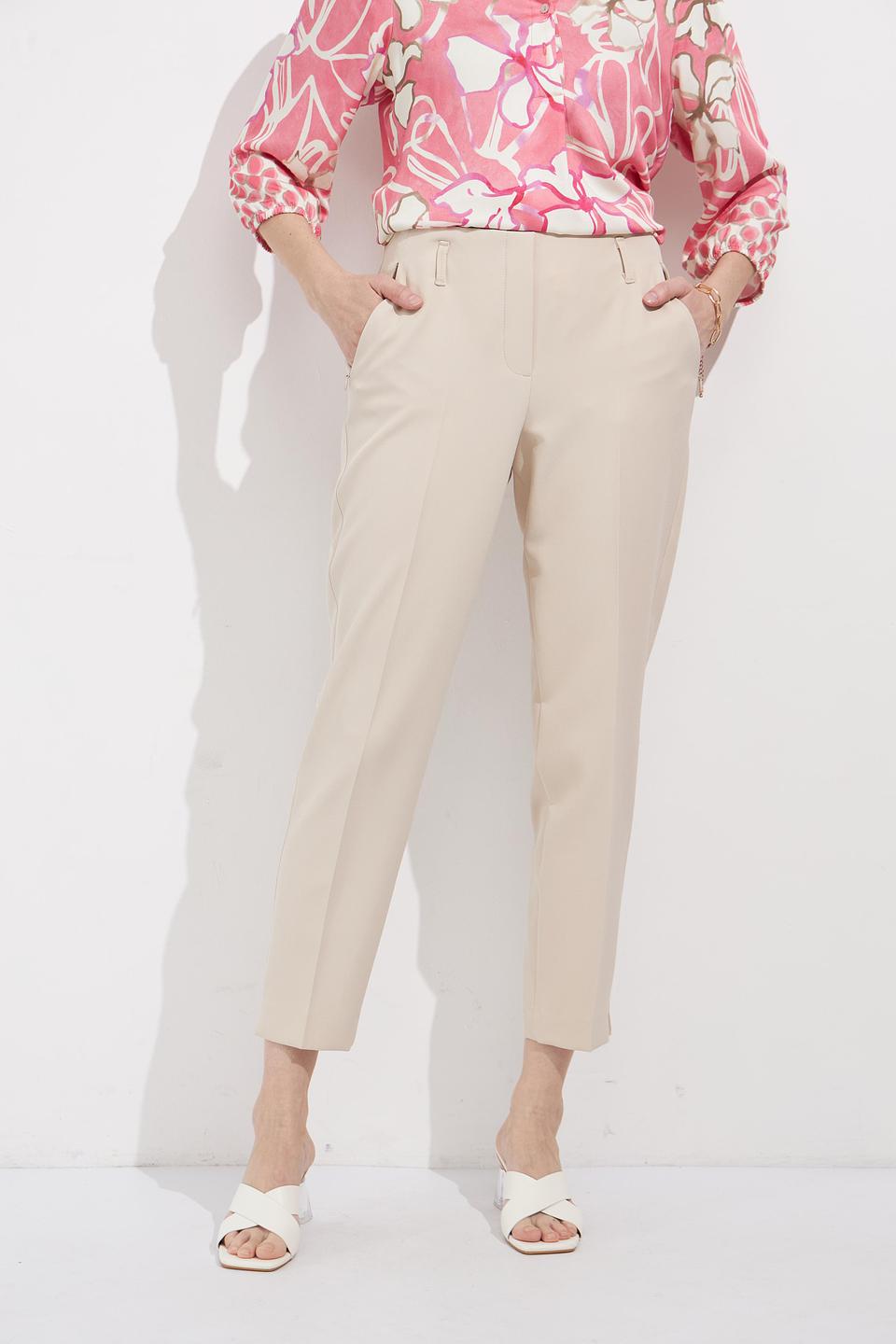 Брюки Bianca классические бежевые