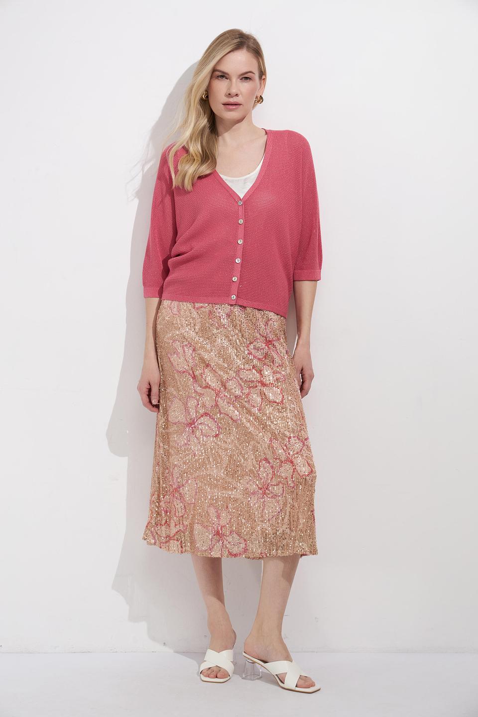 Юбка Bianca с принтом рептилия